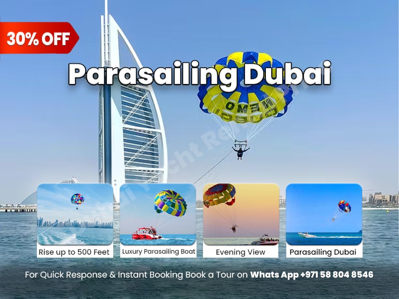 Read more about the article Parasailing in Dubai