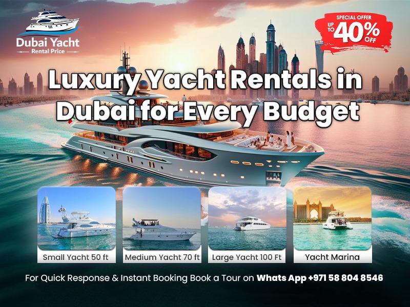 You are currently viewing Luxury Yacht Rentals in Dubai for Every Budget