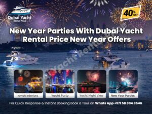 Read more about the article New Year Parties With Dubai Yacht Rental Price | New Year Offers